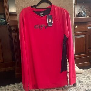 MLS St. Louis City SC Red Long Sleeve Shirt